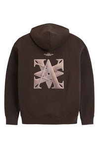 AEDEN SWEATER EMERIC HOODIE D-BRUIN