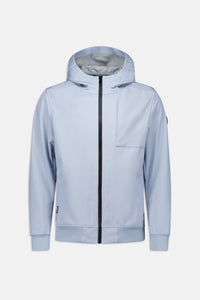 AIRFORCE JAS SOFTSHELL JACKET CHESTPOCKET L-BLAUW