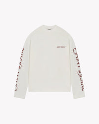 Saint Blanc T-SHIRT WHISPER LONG SHIRT WIT