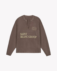 Saint Blanc TRUI PATROL KNIT SWEATER BRUIN