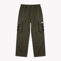 CROYEZ PANTALON ETIQUETTE NYLON PANTS GROEN