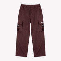 CROYEZ PANTALON ETIQUETTE NYLON PANTS BORDEAUX