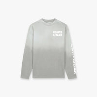 CROYEZ T-SHIRT SPRAYED ATELIER LONGSLEEVES L-GRIJS