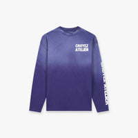 CROYEZ T-SHIRT SPRAYED ATELIER LONGSLEEVES PAARS