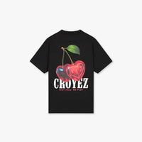 CROYEZ T-SHIRT Croyez Cerise D'Amour T-Shirt ZWART