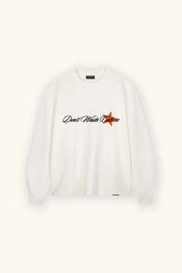 DONT WASTE CULTURE T-SHIRT UNISA OFF WHITE