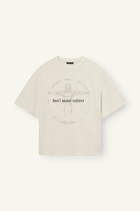DONT WASTE CULTURE T-SHIRT VEYRIC T-SHIRT OFF WHITE