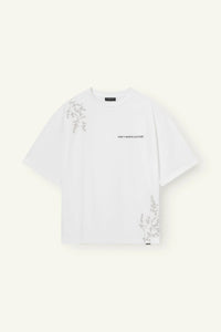 DONT WASTE CULTURE T-SHIRT MORIKAE T-SHIRT OFF WHITE