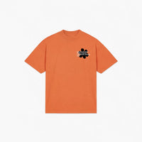 CROYEZ T-SHIRT SILHOUETTE T-SHIRT ORANJE