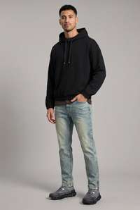 15404938920201 HUGO BOSS SWEATER C-STEVENS 116 ZWART