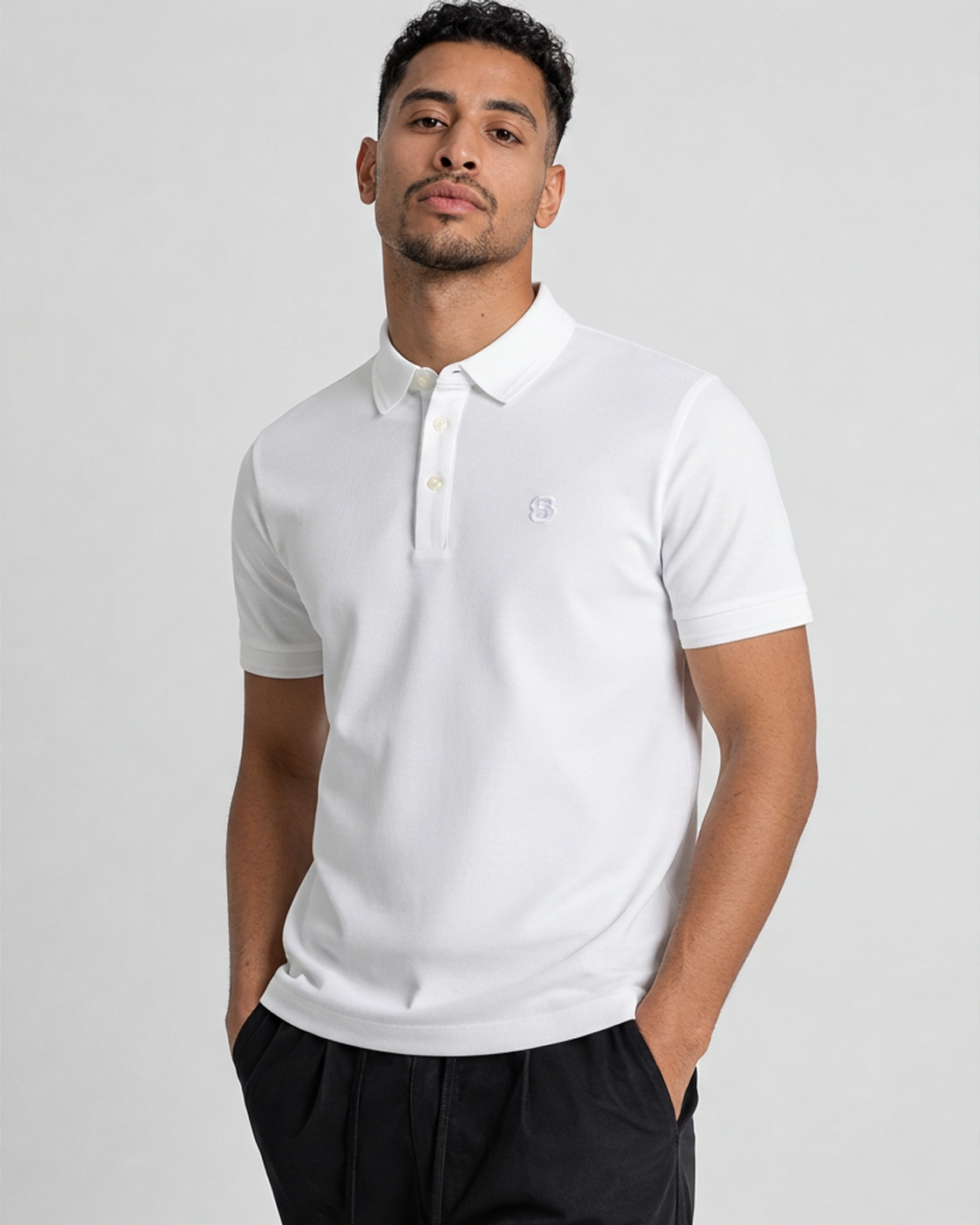 15404936397065 HUGO BOSS POLO C-PARRIS 26 OFF WHITE