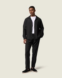 DUQUEZZI PANTALON WOOLBLEND TROUSERS ZWART