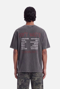 DONT WASTE CULTURE T-SHIRT JOVI D-GRIJS