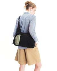 TOPOLOGIE TAS CLOUD HOBO SMALL ZWART