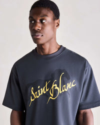 Saint Blanc T-SHIRT GALLOP T-SHIRT ZWART