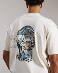 AEDEN T-SHIRT LUMA TEE BEIGE