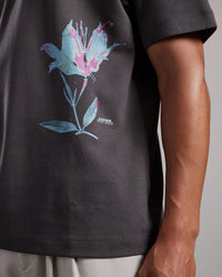 AEDEN T-SHIRT MASSIMO TEE GRIJS
