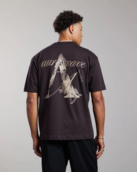 AEDEN T-SHIRT MONAS TEE BRUIN