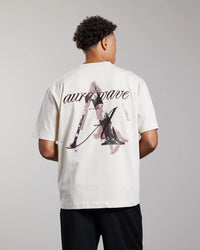 AEDEN T-SHIRT MONAS TEE BEIGE