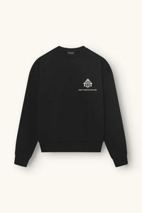DONT WASTE CULTURE SWEATER YERO SWEATER ZWART