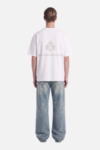 DONT WASTE CULTURE T-SHIRT AZEMARI OFF WHITE