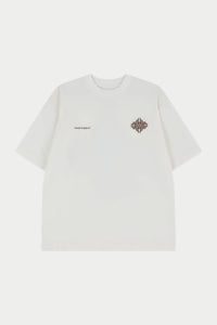 THE COUTURE CLUB T-SHIRT MOTION BLURRED T-SHIRT OFF WHITE