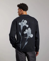 AEDEN T-SHIRT TOINE LONG-SLEEVE TEE ZWART