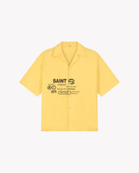 Saint Blanc SHIRT TRANSIT SHORT SLEEVE SHIRT GEEL
