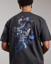 AEDEN T-SHIRT ZAHIR TEE GRIJS
