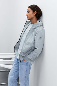 AIRFORCE JAS WAXED CRINCLE JACKET L-GROEN