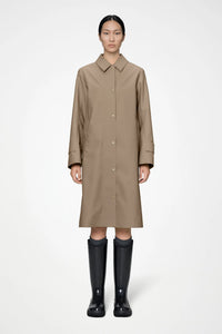 RAINS JAS NARA W LONG JACKET W3 BEIGE