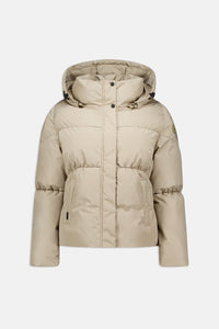 AIRFORCE JAS MAYA PUFFER JACKET BEIGE