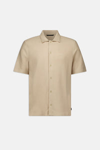AIRFORCE SHIRT WOVEN SHORT SLEEVE SHIRT BEIGE