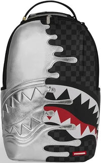SPRAYGROUND TAS SILVER SIDE DRIP BACKPACK ZILVER