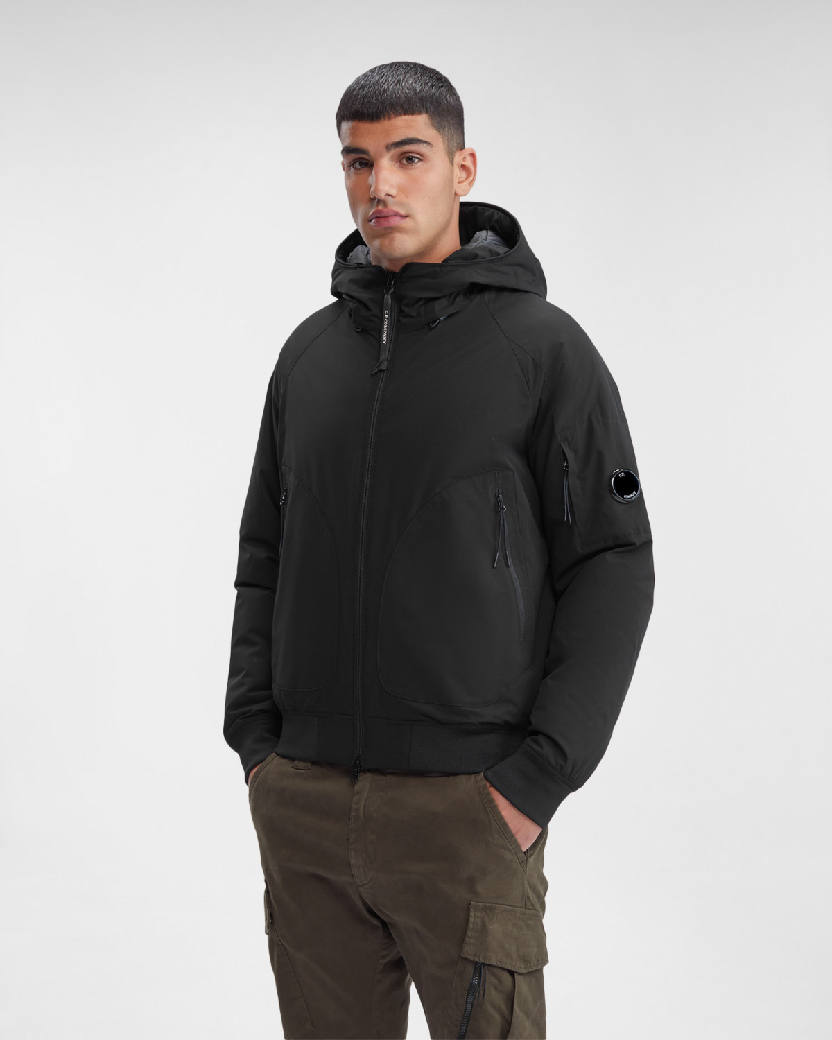 Cp Company Jas 15cmow173a Zwart