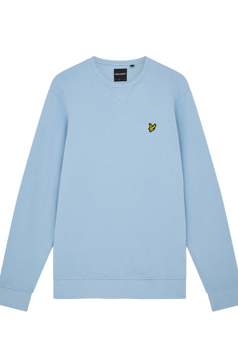 Lyle And Scott Sweater Crew Neck Sweatshirt  L-blauw