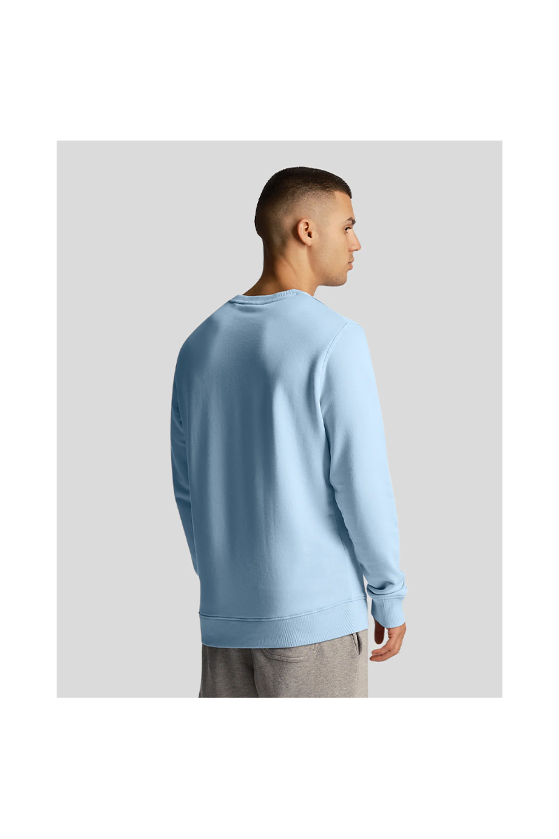 Lyle And Scott Sweater Crew Neck Sweatshirt  L-blauw