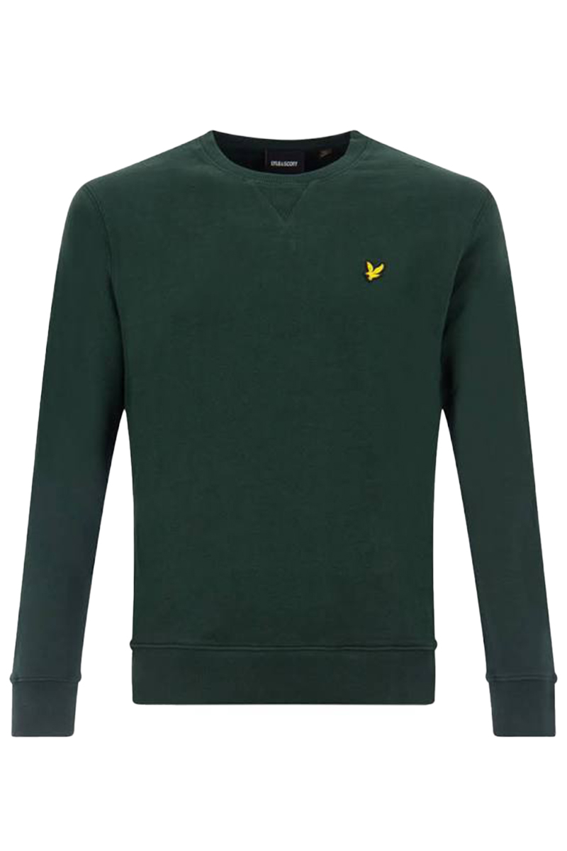 Lyle And Scott Sweater Crew Neck Sweatshirt  D-groen