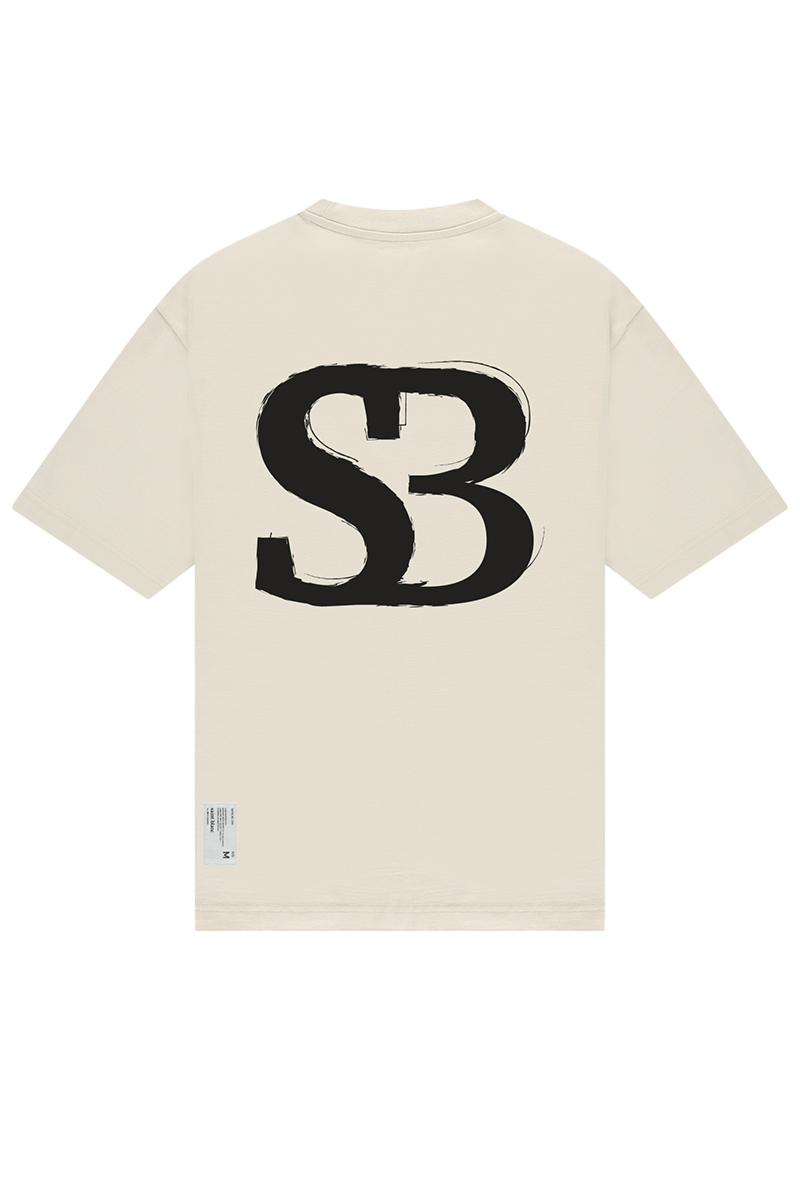 Saint Blanc T-shirt The Initial Tee Off White