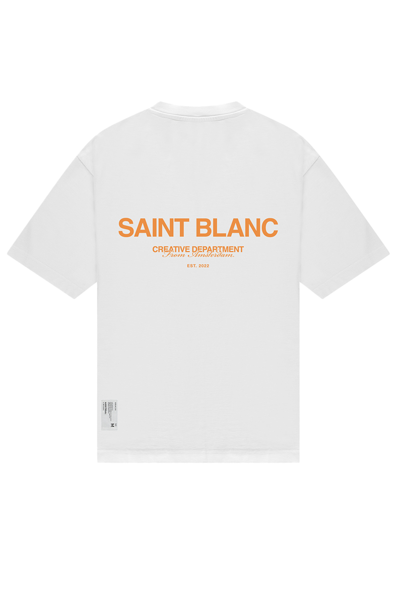 Saint Blanc T-shirt No.1 Tee Oranje