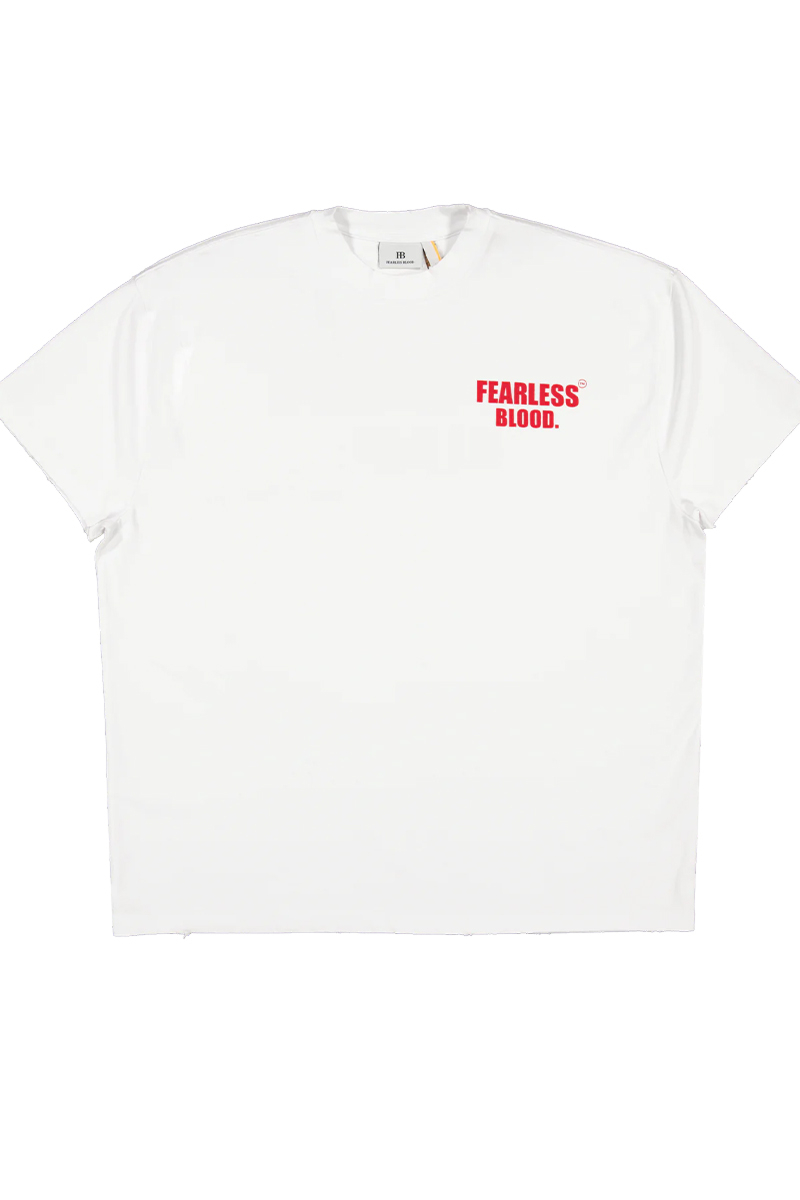 Fearless Blood T-shirt Fb-tee-05 Rood