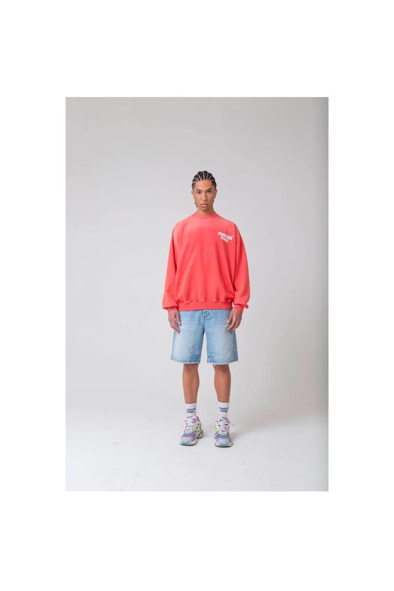 Fearless Blood Sweater Fb-crew-02 Rood