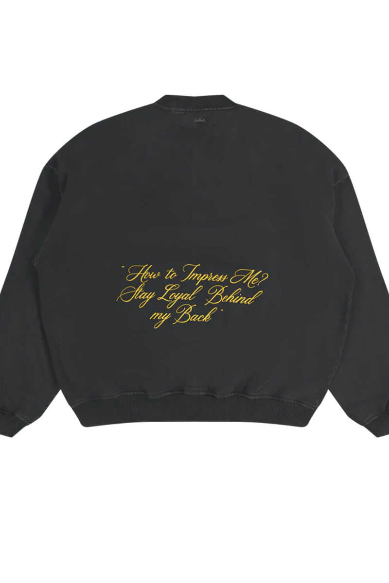 Fearless Blood Sweater Fb-crewneck Zwart