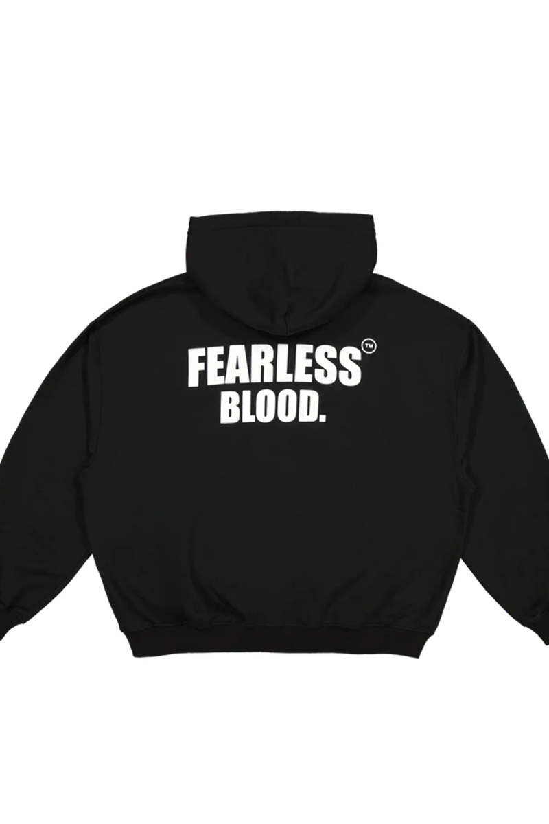 Fearless Blood Jogging Top Fb-vest-02  Zwart