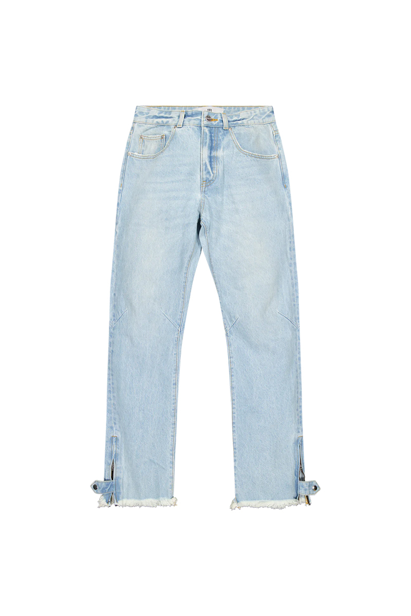 Fearless Blood Jeans Fb-denim-straight  L-blauw