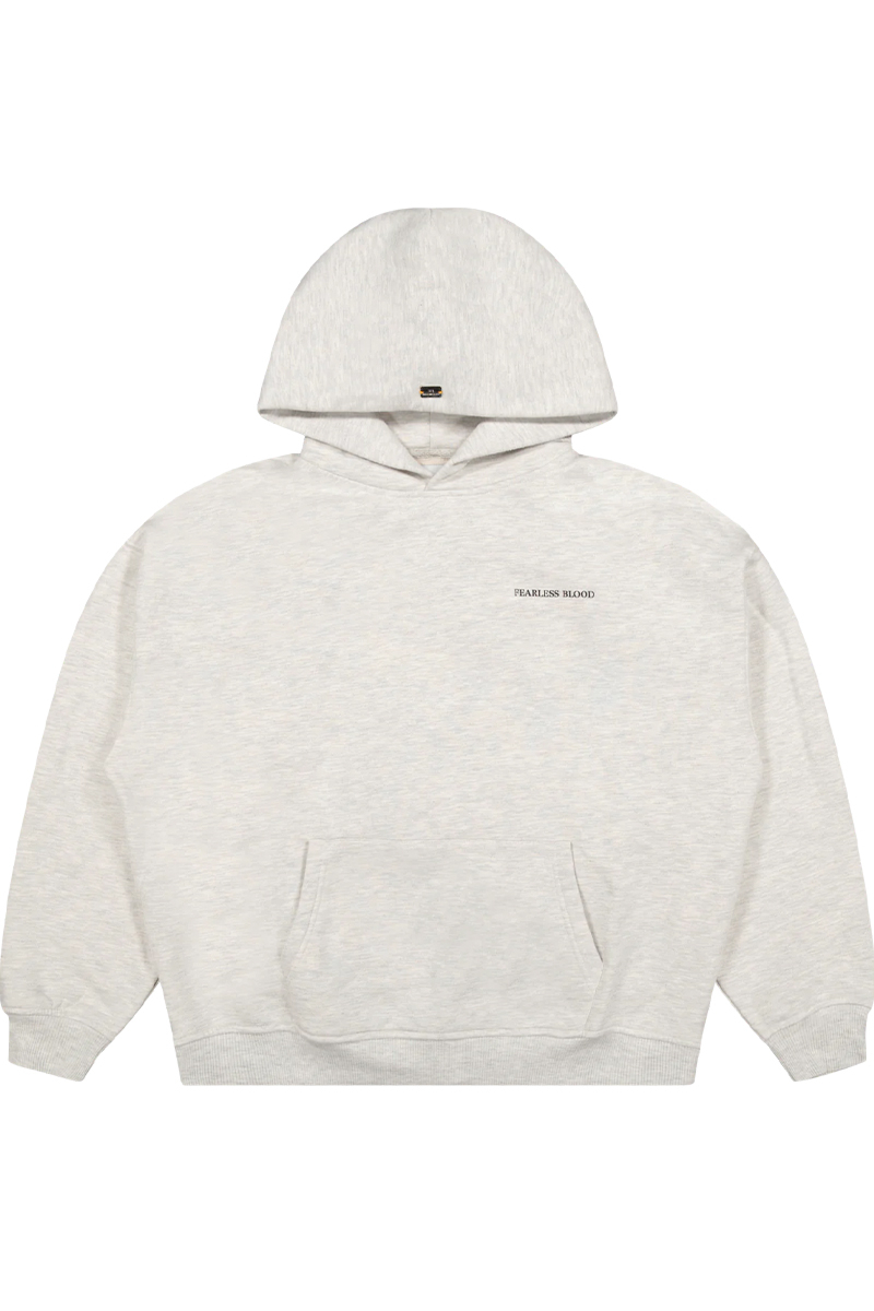 Fearless Blood Sweater Fb-logo-hoody  Grijs