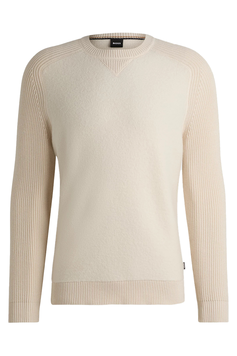 Hugo Boss Sweater H-ematero Off White