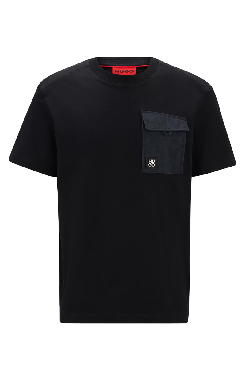 Hugo Boss T-shirt Dabieno 50517637 Zwart