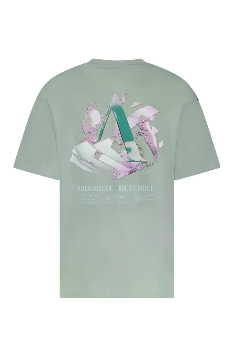 Aeden T-shirt Astro L-groen