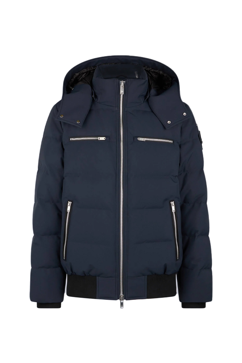 Moose Knuckles Jas Cloud Bomber Jacket D-blauw